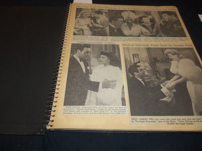 HOLLYWOOD MOVIE STARS SCRAPBOOK - DAVIS - GREAT PHOTOS - 24A