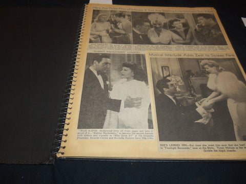 HOLLYWOOD MOVIE STARS SCRAPBOOK - DAVIS - GREAT PHOTOS - 24A