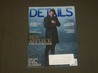 2014 OCTOBER DETAILS MAGAZINE - BEN AFFLECK COVER - B 1673