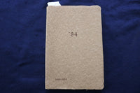 1909-1914 DARTMOUTH 1884 SOFTCOVER BOOK - K 1337