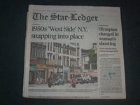 2019 AUG 9 THE STAR-LEDGER NEWSPAPER-MICHAEL BARISONE CHARED IN WOMAN'S SHOOTING