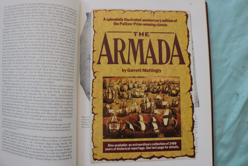 1988 ARMADA HARDCOVER BOOK BY PETER PADFIELD - KD 9656
