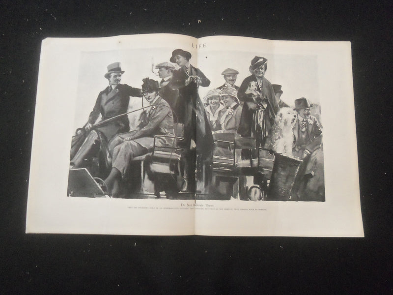 1915 APRIL 22 LIFE MAGAZINE - THE GIRL YOU TRY TO REASON WITH - L 761D