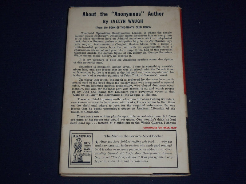 1943 COMBINED OPERATIONS STORY OF COMMANDOS BOOK - NICE PHOTOS - KD 2254