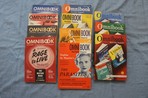 1950 OMNIBOOK DIGEST MAGAZINE - LOT OF 11 - O 3324