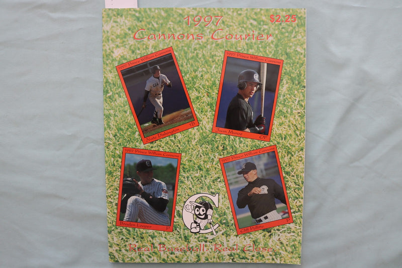 1997 CANNONS COURIER BASEBALL YEARBOOK - K 3403