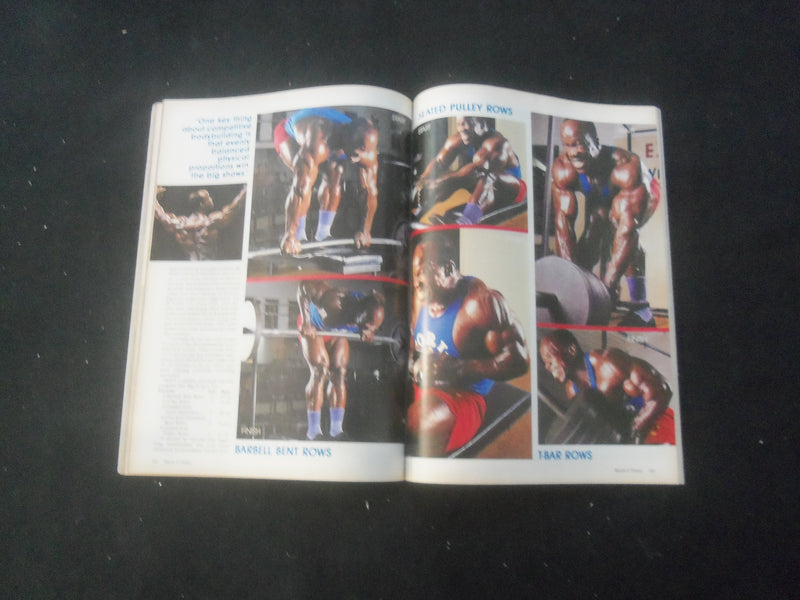 1986 NOVEMBER MUSCLE & FITNESS MAGAZINE - YOUR BODY - AMINO ACIDS - SP 1522E