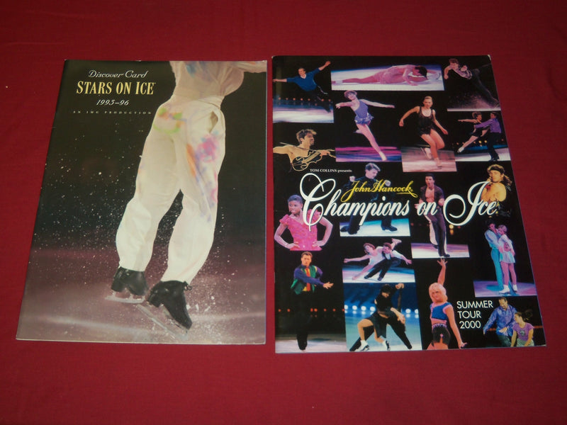 1990'S-2000'S ASSORTED ICE SKATING PROGRAMS LOT OF 16 - NICE PHOTOS - O 2899