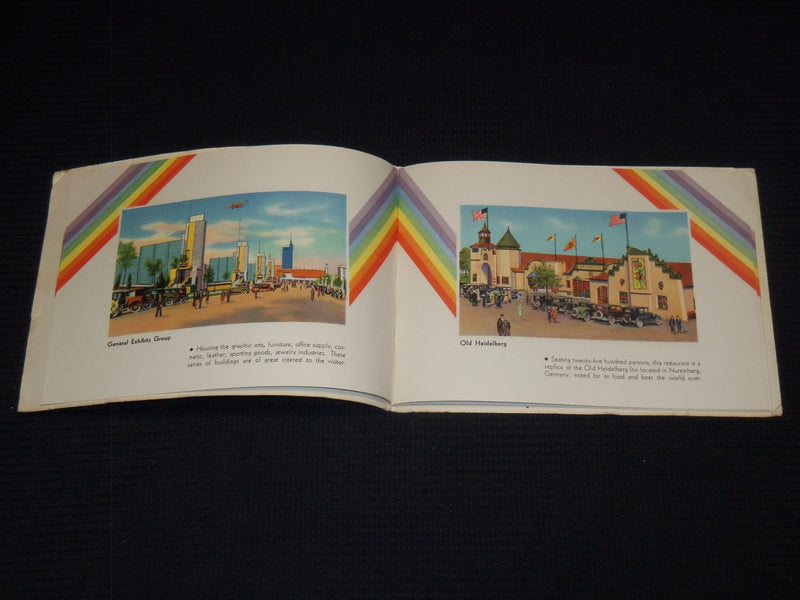 1933 SOUVENIR OF A CENTURY OF PROGESS BOOK & ENVELOPE - J 7336