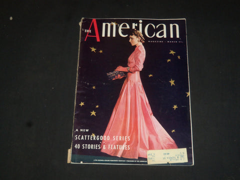 1940 MARCH THE AMERICAN MAGAZINE - GREAT COVER, STORIES & ADS - SP 6637