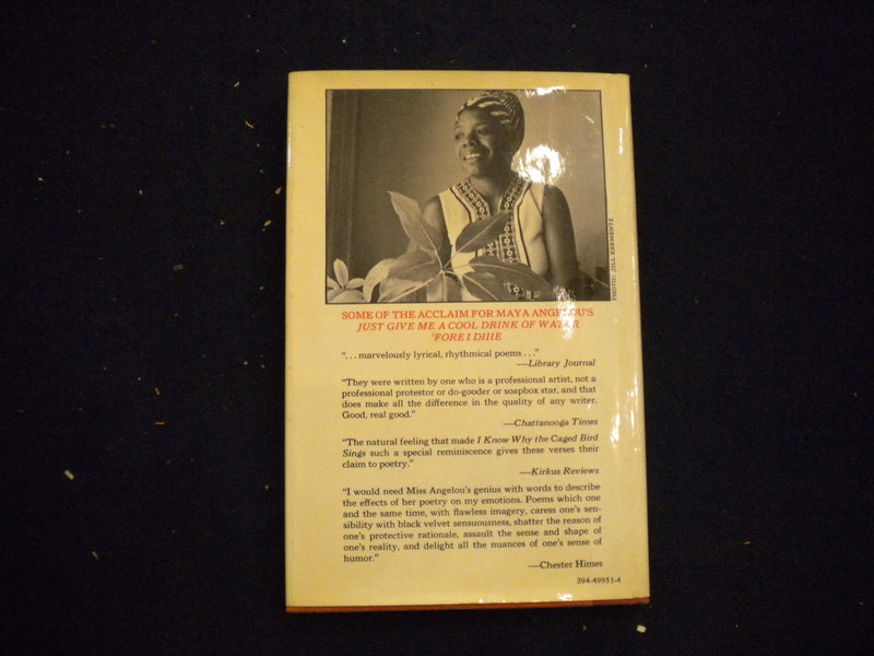 1975 OH PRAY MY WINGS ARE GONNA FIT ME WELL HARDCOVER - ANGELOU-1ST ED. -KD 8130