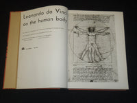 1952 LEONARDO DA VINCI ON THE HUMAN BODY BOOK BY CHARLES D. O'MALLEY - I 1756