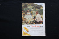 1950 AUGUST THE CAMERA MAGAZINE - SAILBOAT HEELING OVER COVER - K 353
