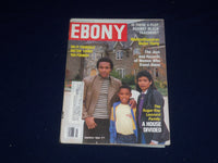1984 MARCH EBONY MAGAZINE - THE SUGAR RAY LEONARD FAMILY COVER - SP 5237