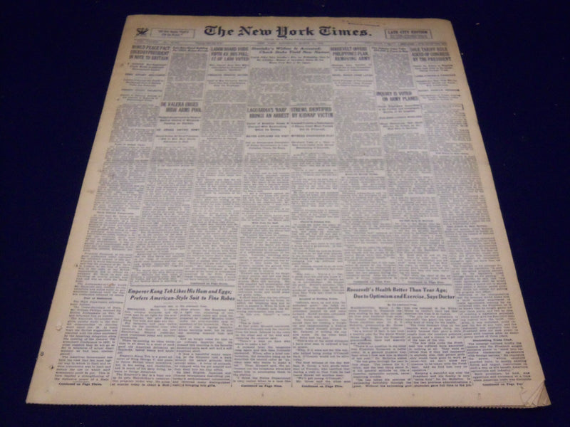 1934 MARCH 3 NEW YORK TIMES - STAVISKY WIDOW ARRESTED - NT 3983