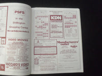 1985 READING PHILLIES SOUVENIR PROGRAM - GLEN FALLS WHITE SOX - B 431B