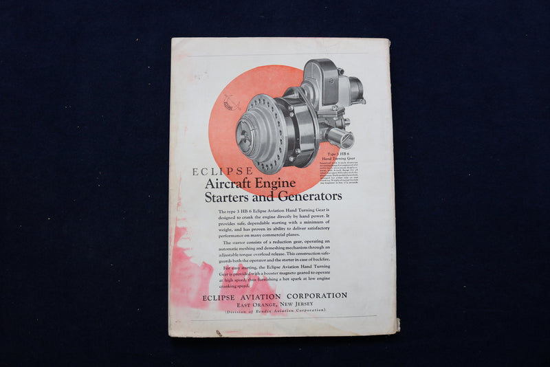 1930 MARCH AERO DIGEST MAGAZINE - VERVILLE AIR COACH COVER - E 11258