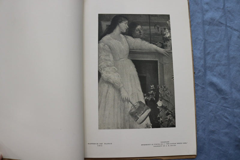 1907 DECEMBER MASTERS IN ART ILLUSTRATED MONOGRAPHS - JAMES WHISTLER - ST 5508Q