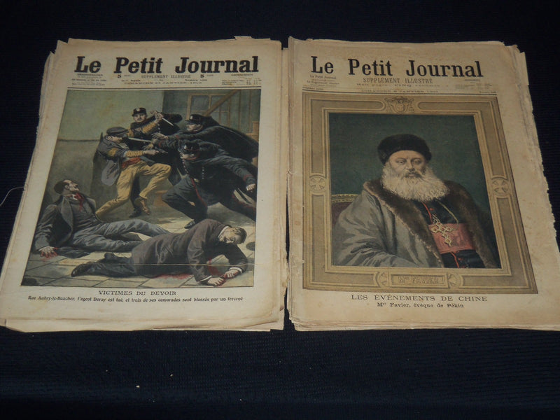1900'S LE PETIT JOURNAL SUPPLEMENT ILLUSTRE MAGAZINES HUGE LOT OF 400+ - #3