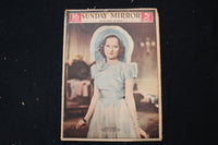 1938 MAY 1 NY SUNDAY MIRROR MAGAZINE - MERLE OBERON COVER - E 26181