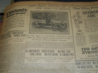 1906 NOVEMBER 23 THE BOSTON HERALD - HARVARD OASMEN DINE WITH ALUMNI - BH 128