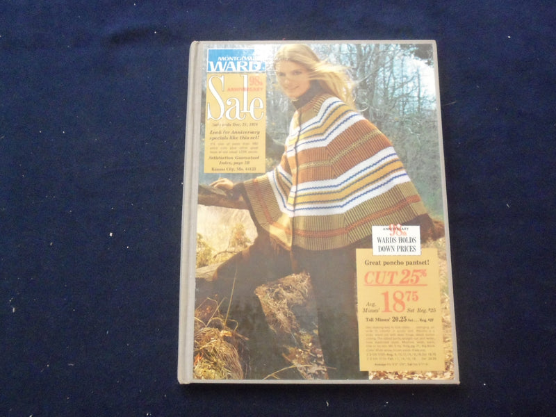 1970 MONTGOMERY WARD 98TH ANNIV. SALE CATALOG -HARDCOVER- KANSAS CITY,MO - R 96I
