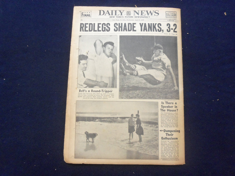 1959 APR 8 NEW YORK DAILY NEWS NEWSPAPER - CONNIE TELLS LOVE STORY - NP 6755