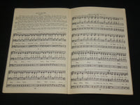 1940 FOUR PART SIGHT READING FUN SOFTCOVER BOOK BY CARL W. VANDRE - J 6987