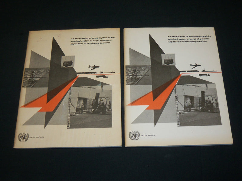 1966 U. N. UNIT - LOAD SYSTEM OF CARGO SHIPMENTS REPORTS LOT OF 2 - O 2750