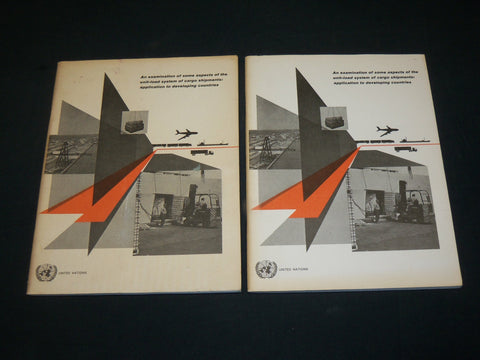 1966 U. N. UNIT - LOAD SYSTEM OF CARGO SHIPMENTS REPORTS LOT OF 2 - O 2750