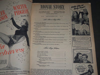 1948 SEPTEMBER MOVIE STORY MAGAZINE - LINDA DARNELL & CORNEL WILDE COVER - M 72