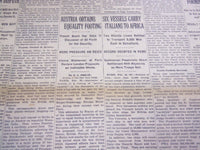 1935 FEBRUARY 24 NEW YORK TIMES - SIX VESSELS CARRY ITALIANS TO AFRICA - NT 4921