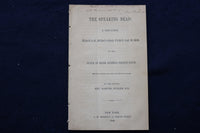 1849 DEATH OF MAJOR GENERAL FRANCIS BACON SOFTCOVER BOOKLET - K 927