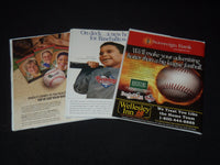 2002-2005 READING PHILADELPHIA PHILLIES BASEBALL PROGRAMS LOT OF 3 - ST 1767I