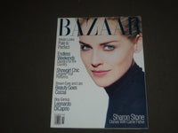 1995 NOVEMBER HARPER'S BAZAAR MAGAZINE - SHARON STONE COVER - SP 4536