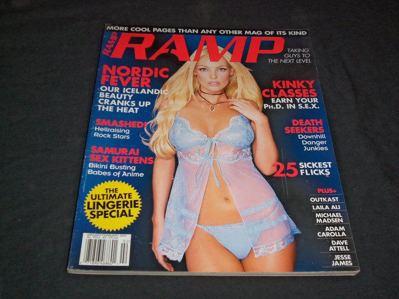 2003 JANUARY/FEBRUARY RAMP MAGAZINE - ROMA COVER GIRL - SP 6407
