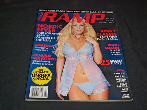 2003 JANUARY/FEBRUARY RAMP MAGAZINE - ROMA COVER GIRL - SP 6407