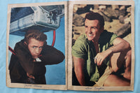 1950'S HOLLYWOOD ACTORS SCRAPBOOK - MARLON BRANDO-TONY CURTIS-ALAN LADD- E 26495