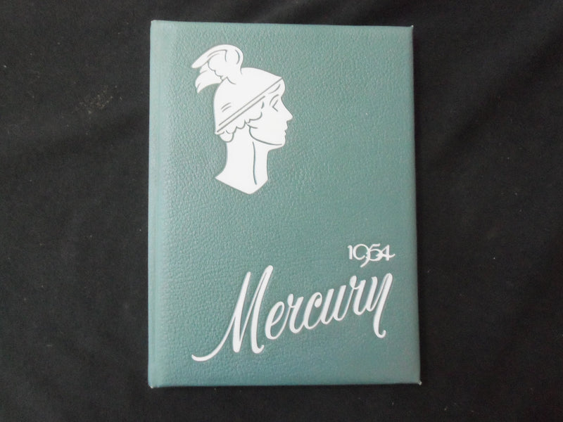 1954 THE MERCURY CENTRAL HIGH SCHOOL YEARBOOK - AUBURN, NEW YORK - YB 3195