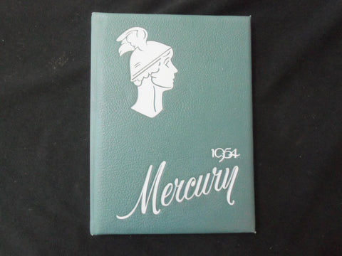 1954 THE MERCURY CENTRAL HIGH SCHOOL YEARBOOK - AUBURN, NEW YORK - YB 3195