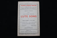 1948 LUTE SONG PROGRAM - YUL BRYNNER - WINTER GARDEN THEATRE - LONDON - K 1900