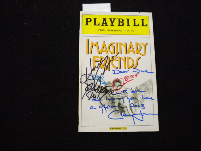 2002 IMAGINARY FRIENDS PLAYBILL - 12 SIGNATURES - J 8268