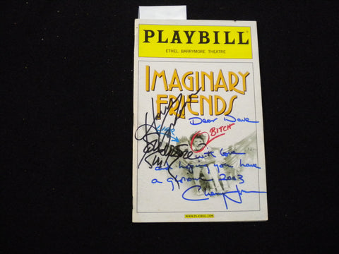 2002 IMAGINARY FRIENDS PLAYBILL - 12 SIGNATURES - J 8268