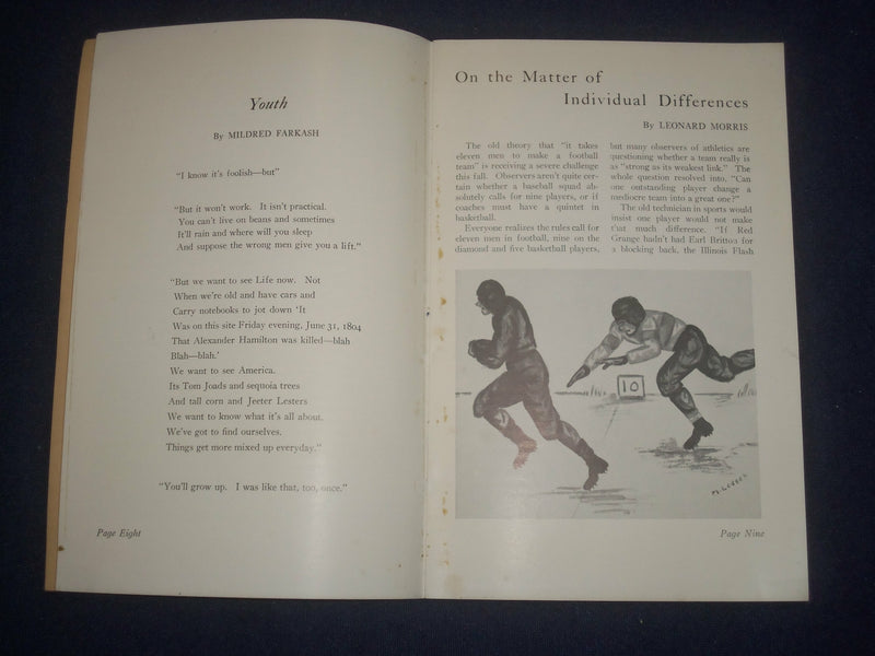 1940-1941 MONTCLAIR QUARTERLY MAGAZINE - LOT OF 2 - J 6438