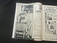 1950 MAY LAFF MAGAZINE - JACKIE WALDRON COVER - SHIRLEY BUCANAN INSIDE - J 7784