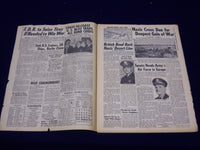 1942 JULY 8 NEW YORK DAILY NEWS - NAZIS CROSS DON, CLAIM KEY RAIL CITY - NP 1917