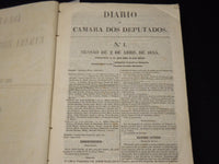 1855 APRIL-MAY DIARIO DA CAMARA DOS DEPUTADOS BOUND VOLUME - LISBOA - KD 2016I