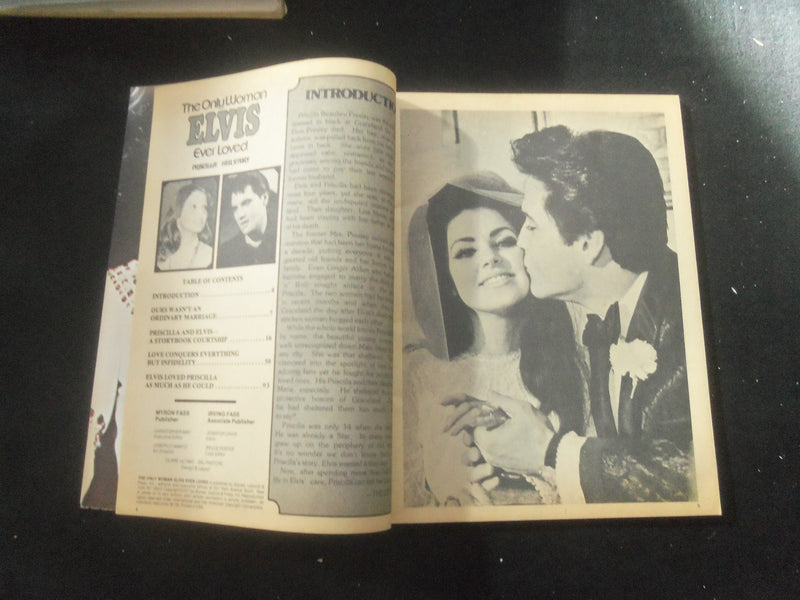 1977 THE ONLY WOMAN ELVIS EVER LOVED MAGAZINE - PRISCILLA PRESLEY - SP 1521Y