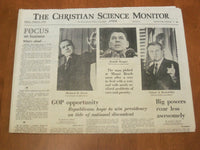 1968 AUG 3-5 THE CHRISTIAN SCIENCE MONITOR - GOP CONVENTION - NP 4672