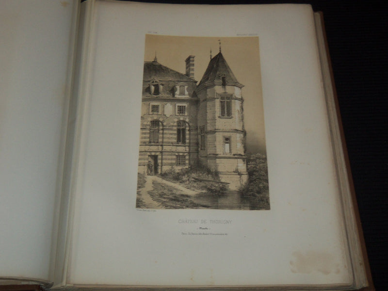 1800'S CHATEAUX DE FRANCE DES 15 & 16 CENTURY VOLUME - VICTORY PETIT - Z 215